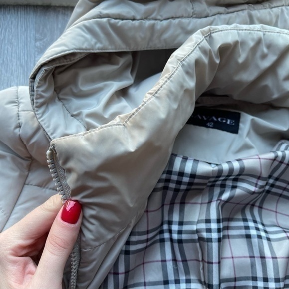 Size XS beige women parka /jacket/ puffer/ coat - Picture 4 of 15